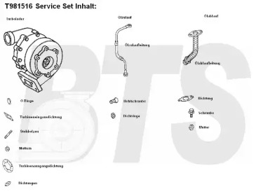 Компрессор BTS Turbo T981516BL